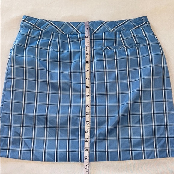 Izod Stretch XFG Athletic Blue Black and White Mini Golf Skort Women’s Size 4 - Picture 7 of 11